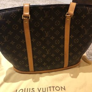 LV Babylone Monogram Canvas Shoulder Bag